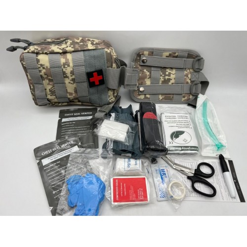 Номер 1. АРМЕЙСКАЯ АПТЕЧКА первой помощи ‼️УКОМПЛЕКТОВАННАЯ / универсальная медицинская аптечка. Отрывная в Керчи