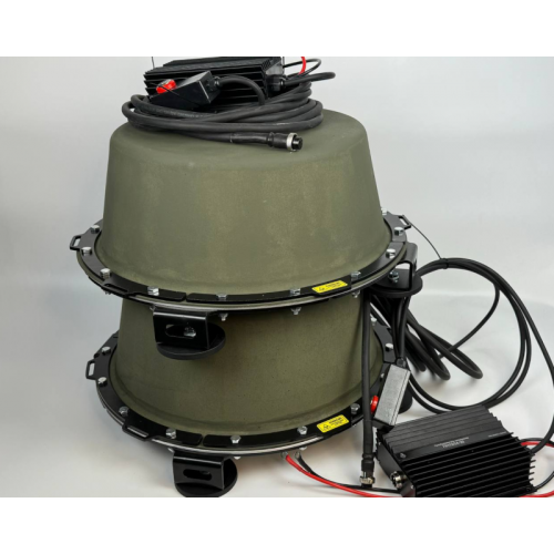 Станция РЭБ Капюшон К-12 в Керчи двухкупольный подавитель дронов