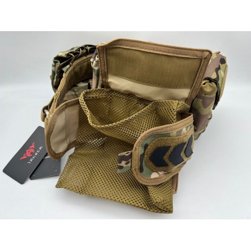 Пояс разгрузочный YAKEDA тактический с подсумками в Керчи