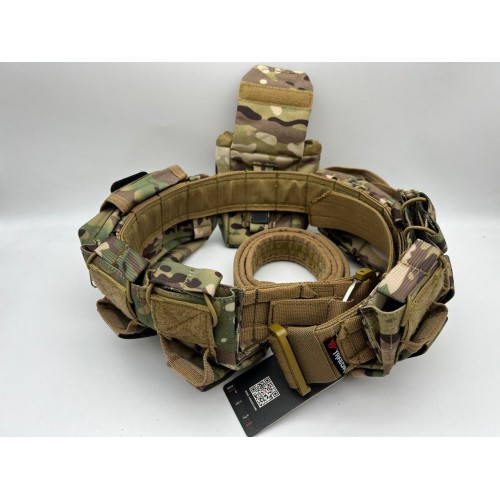 Пояс разгрузочный YAKEDA тактический с подсумками в Керчи