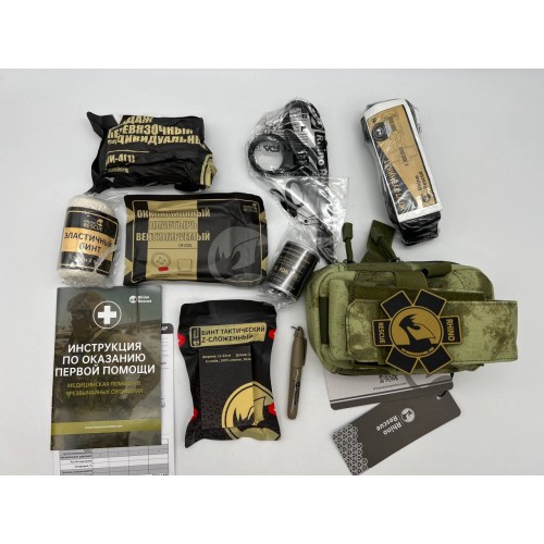 Военная тактическая аптечка “RHINO RESCUE” 11в1 укомплектованная второй эшелон в Керчи