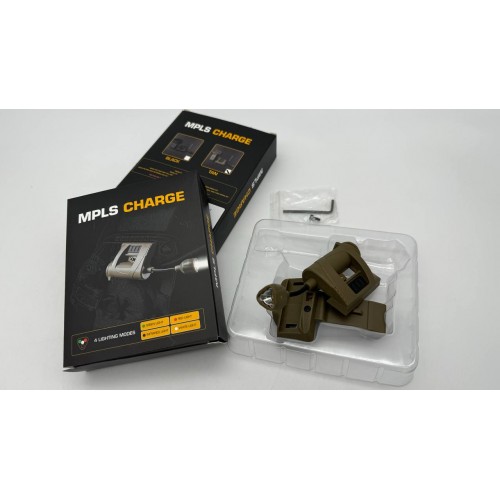 Нашлемный тактический фонарь MPLS Charge аккумуляторный в Керчи