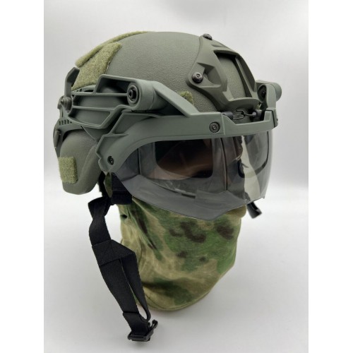 Откидные тактические нашлемные очки с креплением для шлема FAST/MICH/Ops-Core и другим моделям современных тактических шлемов в Керчи