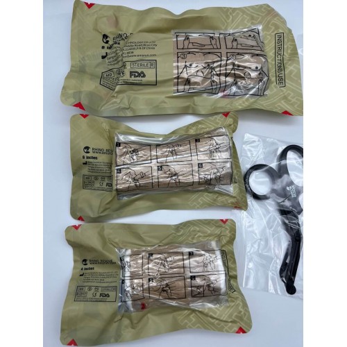 Бинт тактический z-сложенный прессованный (Compressed gauze) в Керчи