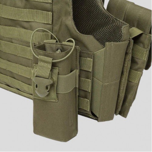 Тактический разгрузочный жилет «5 / пять карманов» с подсумками Tactical Molle Plate Carrier для съемных бронепластин в Керчи