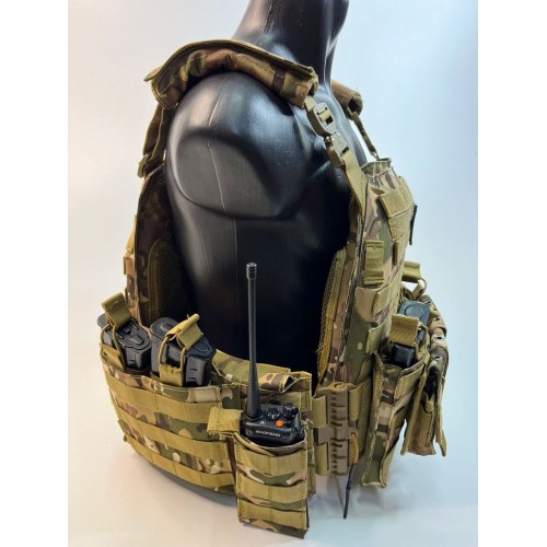 Жилет (плитник быстросъёмный/разгрузка) с возможностью установки боковых плит или боковых баллистических пакетов в Керчи