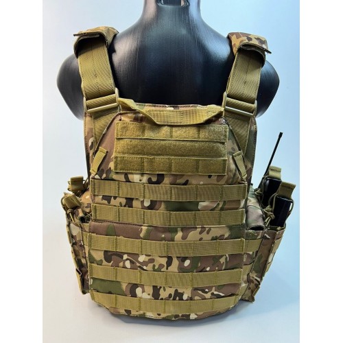 Жилет (плитник быстросъёмный/разгрузка) с возможностью установки боковых плит или боковых баллистических пакетов в Керчи