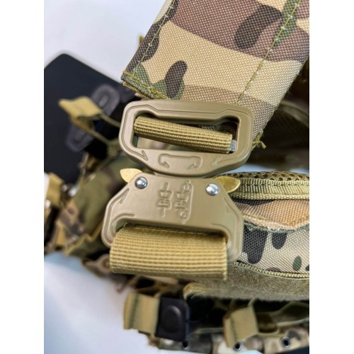 Жилет (плитник быстросъёмный/разгрузка) с возможностью установки боковых плит или боковых баллистических пакетов в Керчи